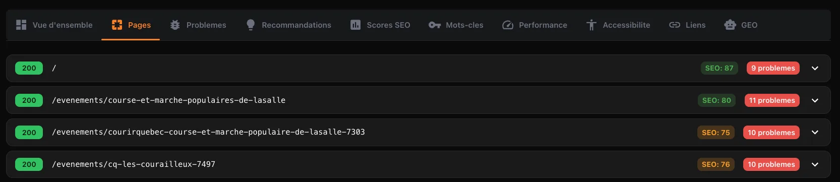 TeckBlaze dashboard